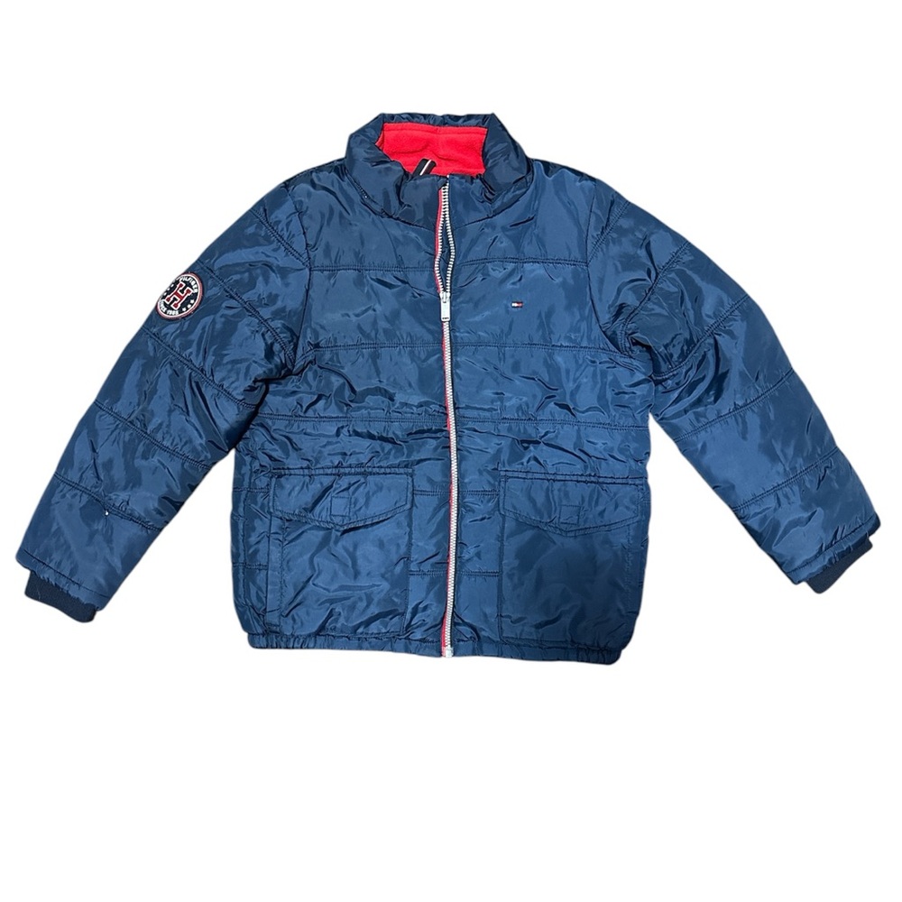 Tommy Hilfiger Kids Navy Puffer Jacket 85